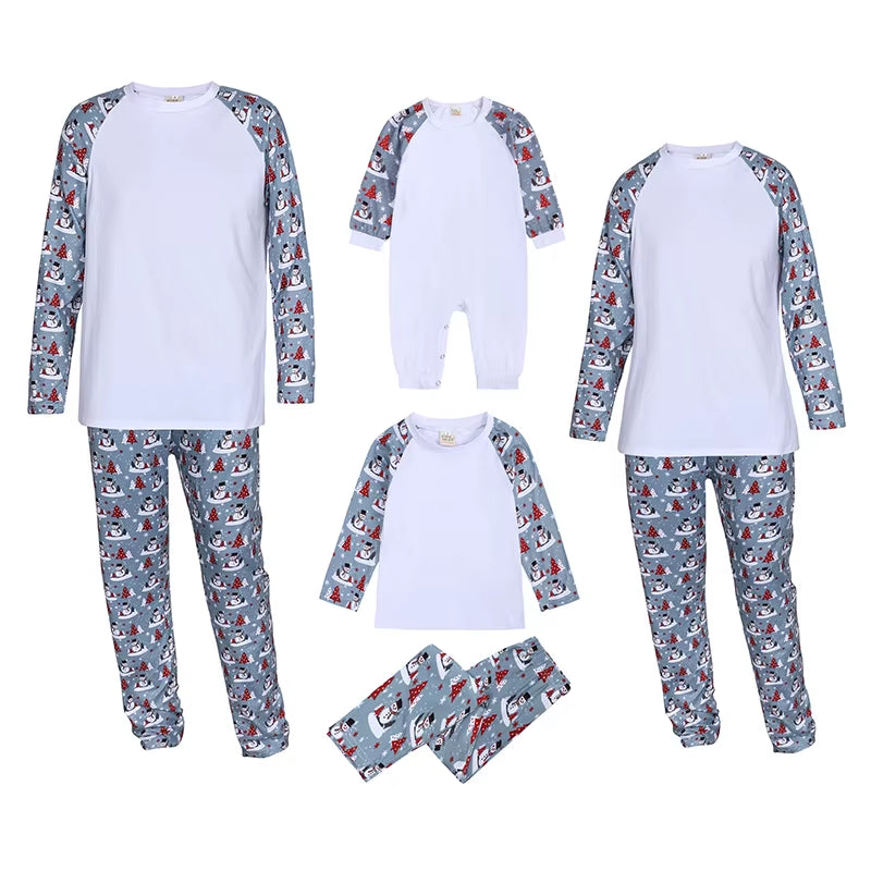 Customizing Christmas Family Pajamas Set Family Matching Outfits Father Mother Children&Baby Sleepwear Mommy and Me Pj'S Clothes