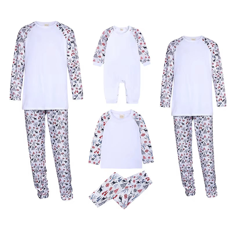 Customizing Christmas Family Pajamas Set Family Matching Outfits Father Mother Children&Baby Sleepwear Mommy and Me Pj'S Clothes