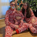 2025 New Christmas Pajamas Set for Family Mother Father Kids Matching Clothing Baby&Dog Romper Pjs Xmas Look Loose Soft Outfits