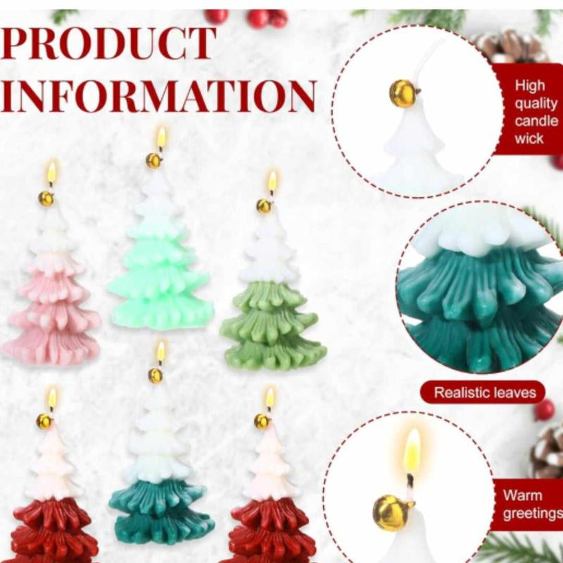 Christmas Tree Candles, Christmas Gift, Cute Christmas Decorations, Christmas Tiktok Shopping, Bulk Christmas Gift Ideas, Bulk Corporate Gift Ideas, Christmas Decor 2024, Christmas Candles, Cozy Christmas Candles, Small Business