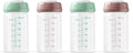Premium Glass Breastmilk Storage Bottles, Pack of Four, 180Ml, Dishwasher, Freezer, and Microwave Safe (Glass Breastmilk Storage Bottles, 4 X 180Ml)