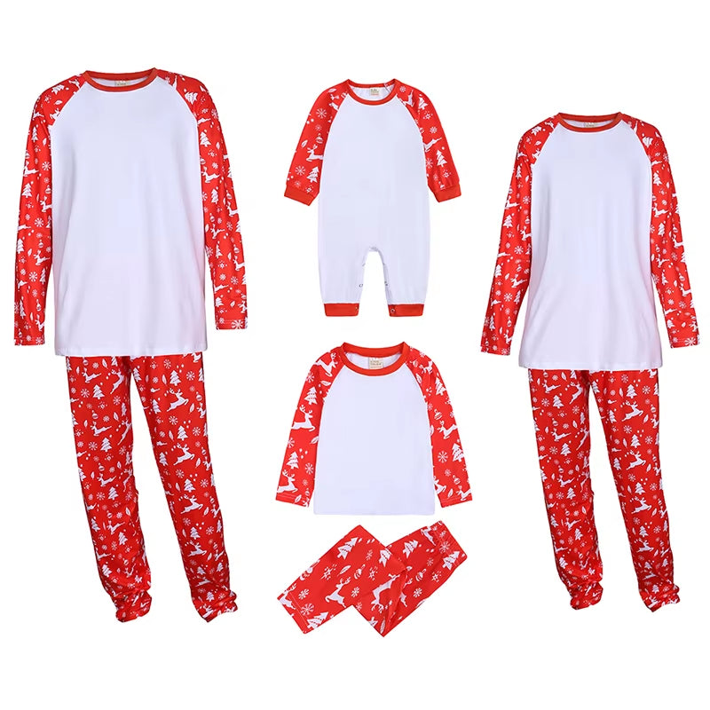 Customizing Christmas Family Pajamas Set Family Matching Outfits Father Mother Children&Baby Sleepwear Mommy and Me Pj'S Clothes