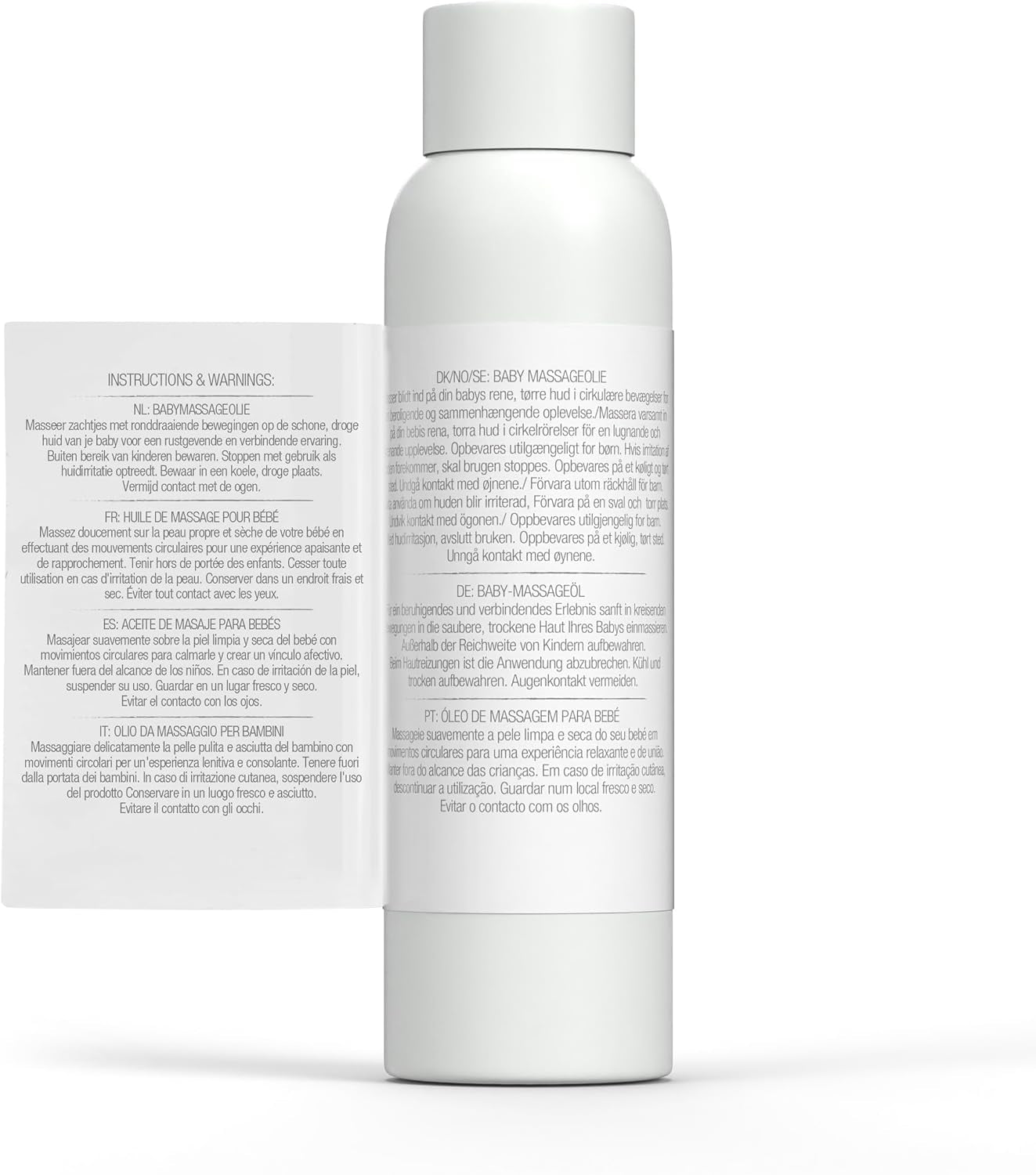 Baby Massage Oil with Calendula, Sensitive Skin, Soothing & Bonding Massage, Dermatologically Tested, Natural, Vegan, Cruelty-Free, Paraben & SLS Free, Certified Organic, 150Ml