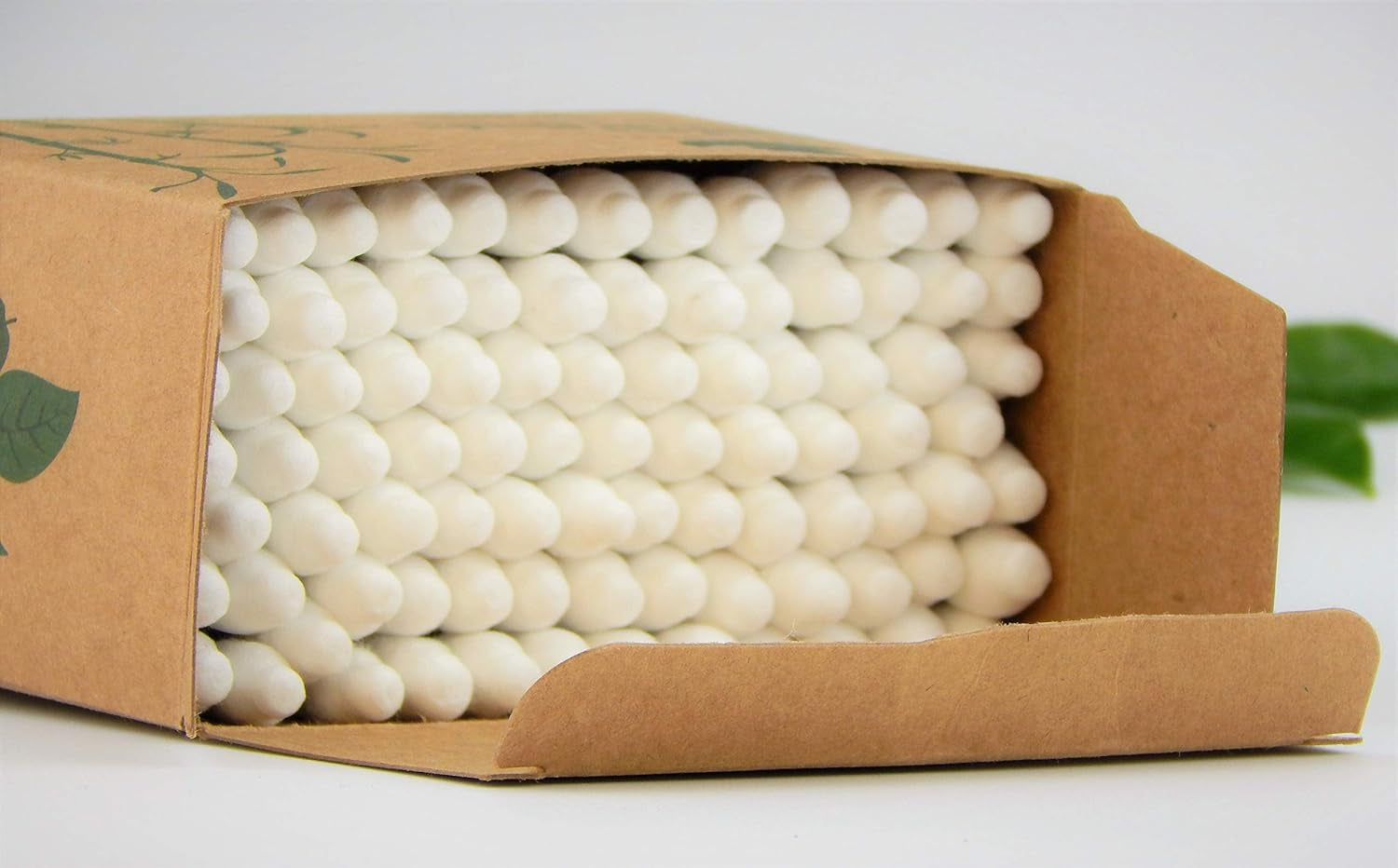Cotton Buds 78 or 234 Pieces | Baby Safety Cotton Buds for Ears, Makeup Cleaning | GOTS Certified Biodegradable, Eco-Friendly Plastic Free | Vegan | Recycled Packaging |