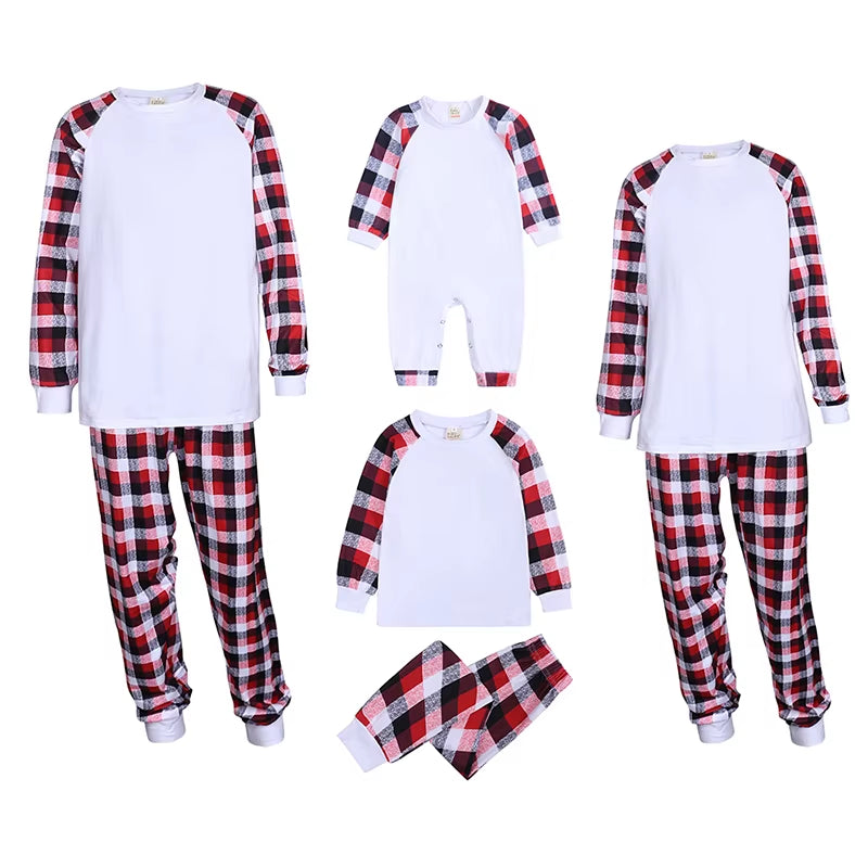 Customizing Christmas Family Pajamas Set Family Matching Outfits Father Mother Children&Baby Sleepwear Mommy and Me Pj'S Clothes
