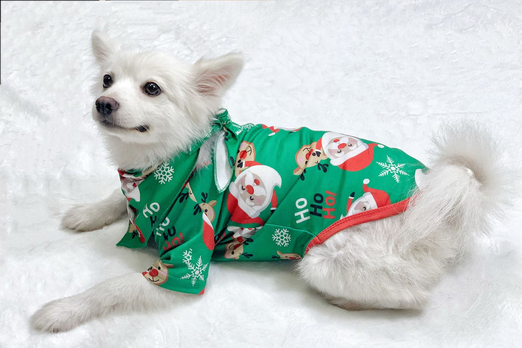 Christmas Pajamas for Family Matching Family Christmas Pjs Sets Santa Claus Printed Top Sleepwear
