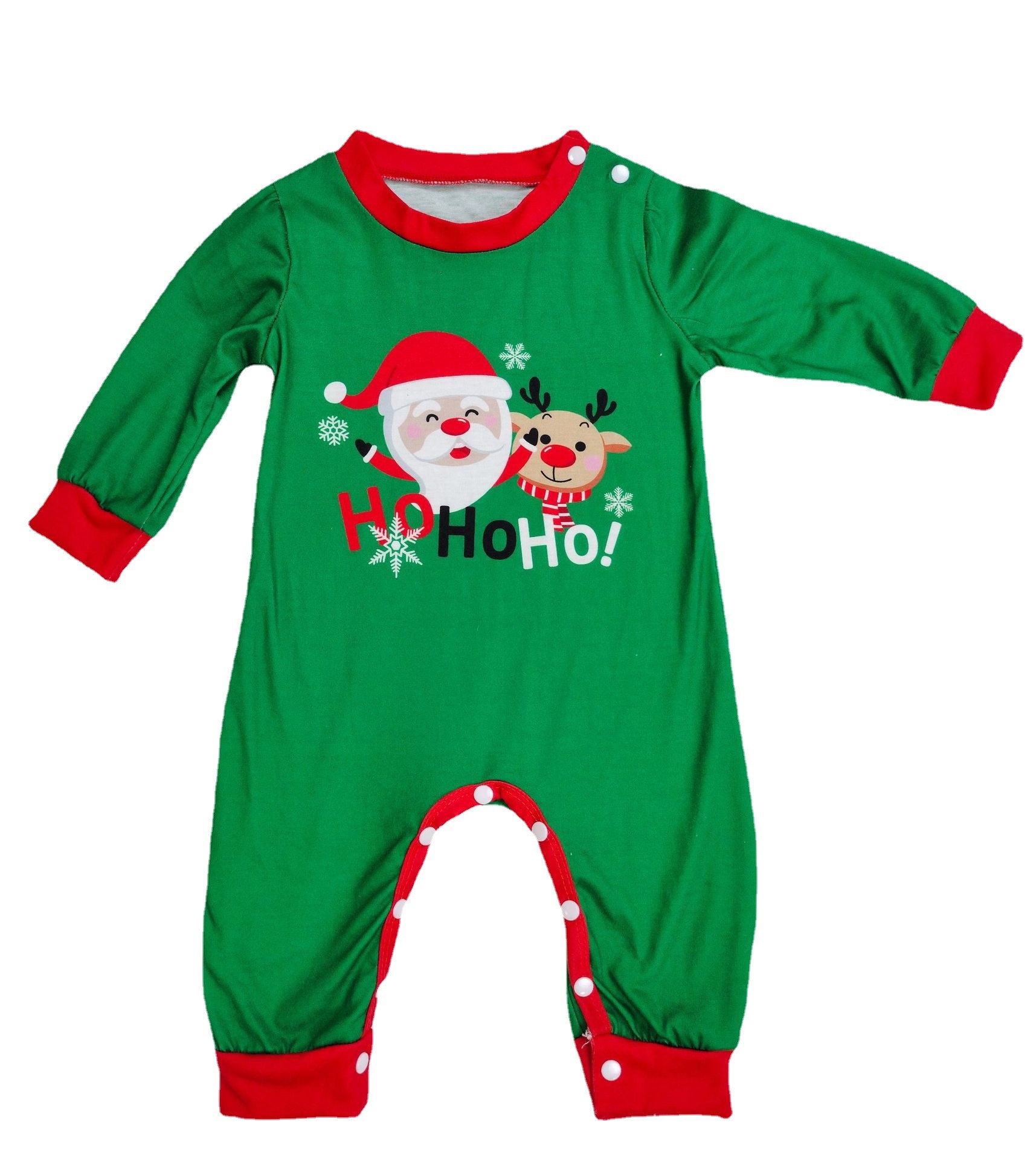 Christmas Pajamas for Family Matching Family Christmas Pjs Sets Santa Claus Printed Top Sleepwear
